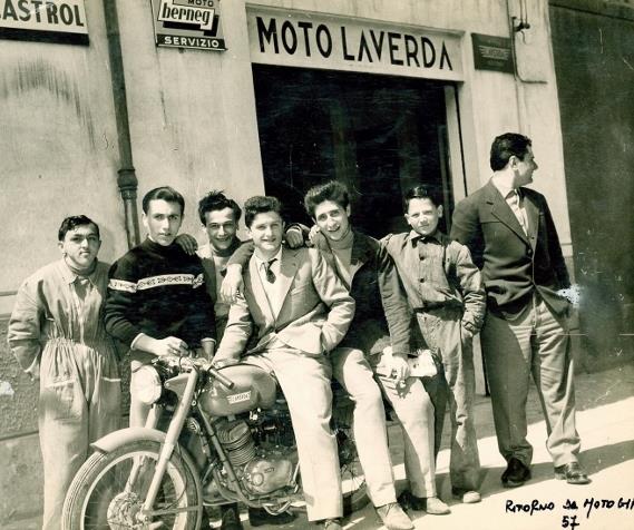 Laverda shop 1957